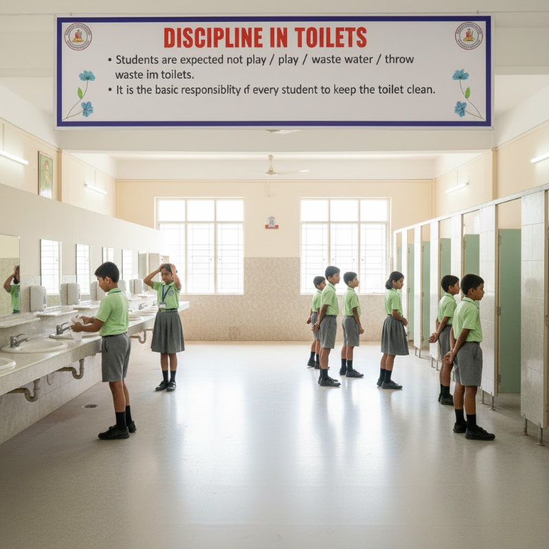 Discipline in Toilets